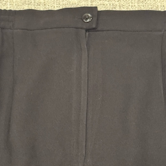 August Max Women Ppus Size Black Pencil Skirt Lined Button Zip Closure Sz 18w - Picture 7 of 12